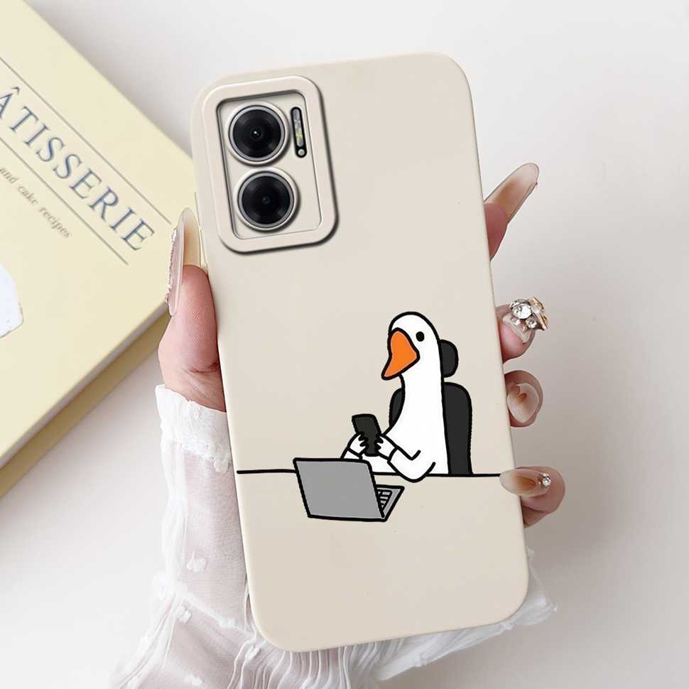 For Xiaomi Redmi Note 11E Case Stylish Art Paint Cover Soft Silicone Phone Case For Redmi Note 11E 11 E Prime 11Prime Back Cover