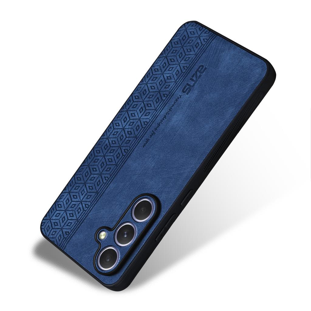 AZNS For Samsung Galaxy S25 FE Case Protective PU Leather Covered TPU Phone Shell