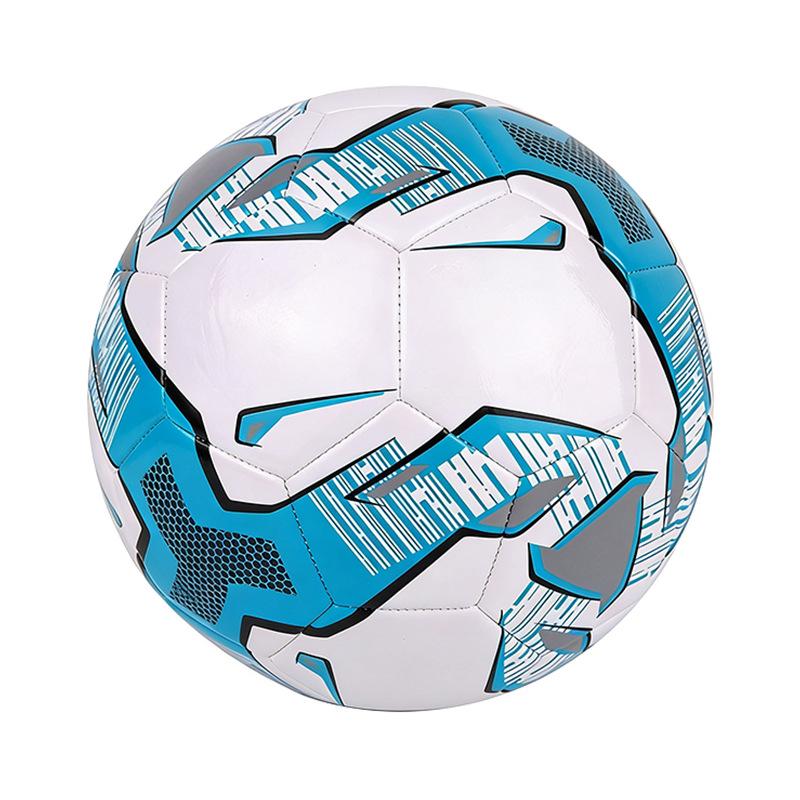 Size 5 PVC/PU Machine-Sewn Football for Adults and Students - Ideal for Competition and Training