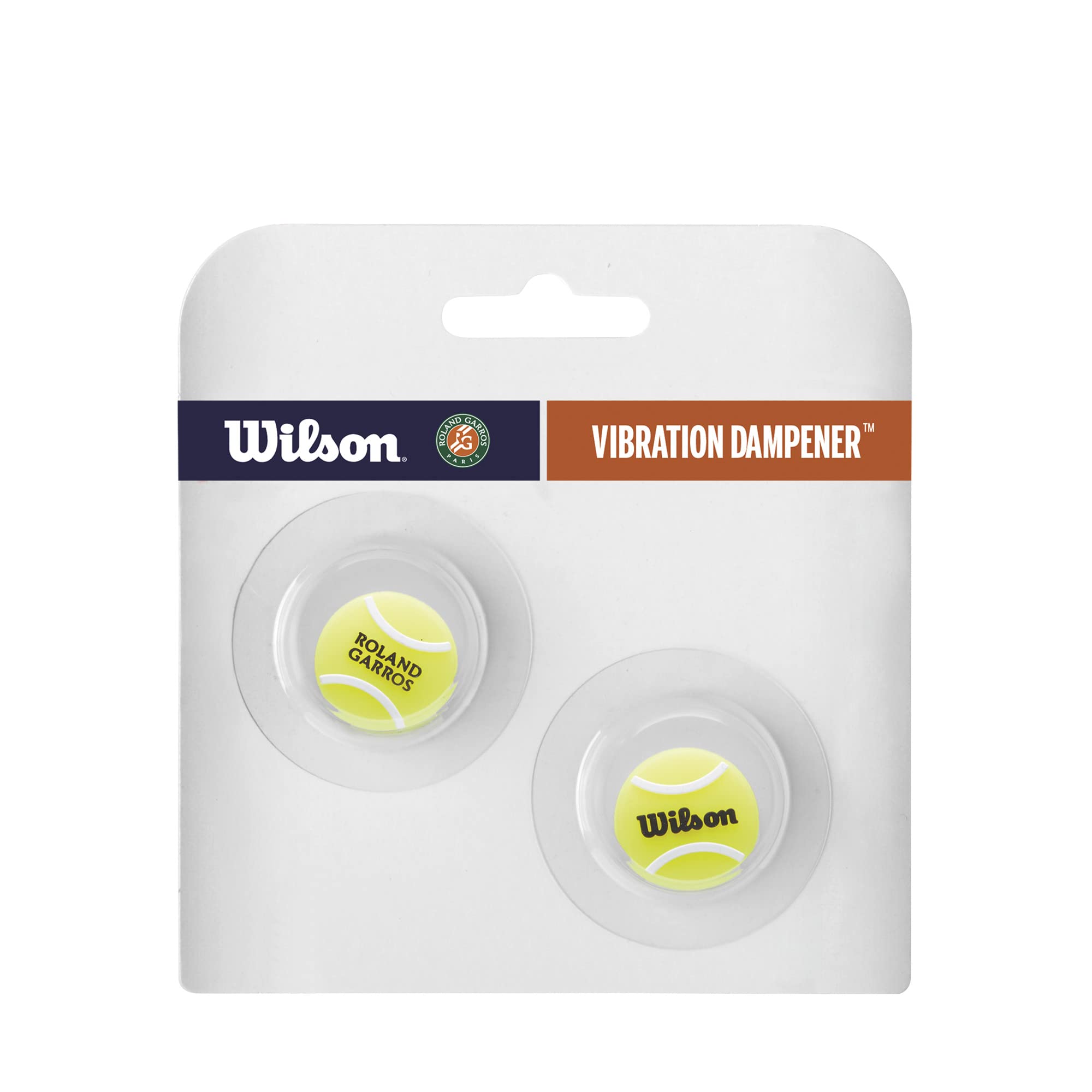 Wilson Anti-vibration for tennis rackets ROLAND GARROS TENNIS BALL DAMPENER (Roland Garros tennis ball dampener) Yellow WR8403801001 FF