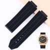 Pasek do zegarka 25-19 mm Do Hublot BIG BANG Miękki gumowy pasek Sportowy Wodoodporny Męski Damski Bransoletka Zamienna Akcesoria do zegarków