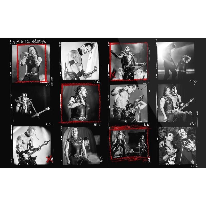 Vintage Hardcore Horror Punk The Misfits Live Photo Music Concert Art Poster Canvas Painting Wall Prints Picture Room Home Decor