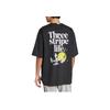 Adidas Comfortable Fashion Versatile Casual Short Sleeve T-Shirt Men Tops Black JZ3256
