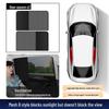 Cortina Parasol Magnética para Ventana Lateral de Coche para Protección del Bebé y Privacidad