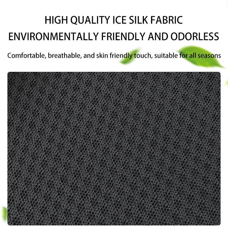 Car Seat Cover Cushion For Tesla Model 3/Model Y 2019-2025 Juniper Ice Silk Seat Cover Breathable Seat Car Interior Accessories