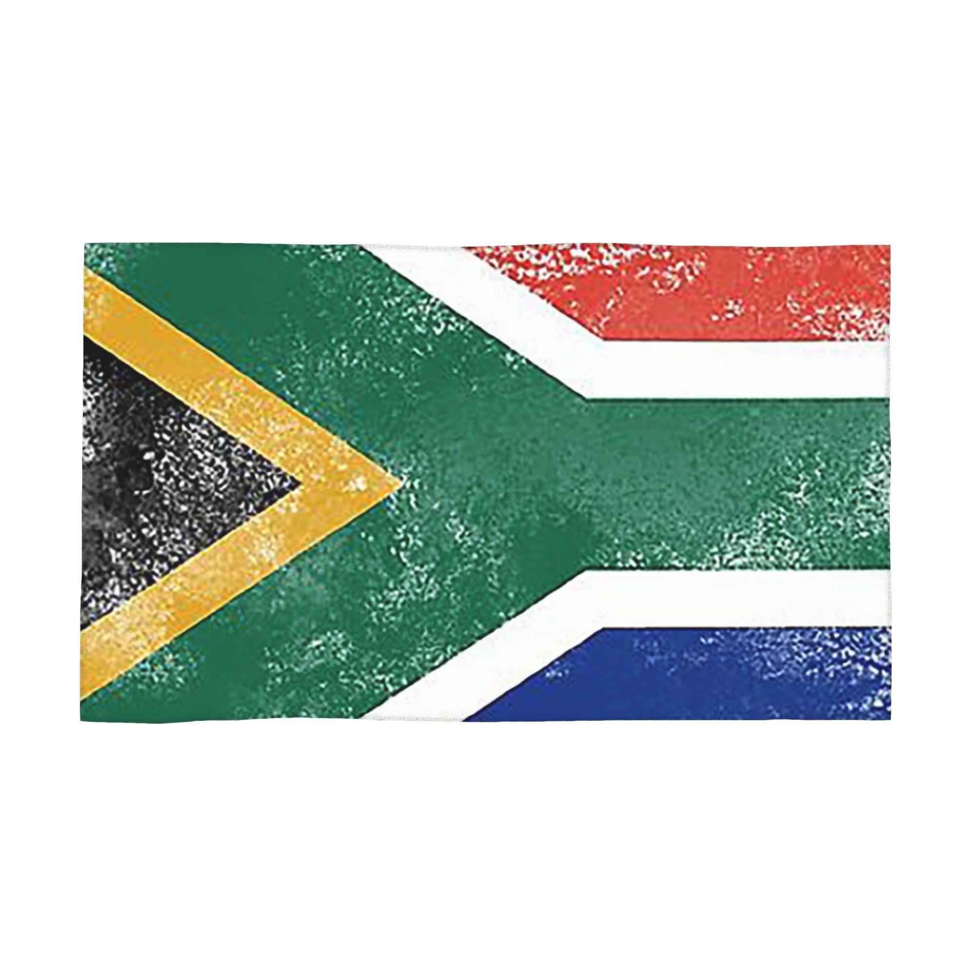 

South Africa flag Soft Face Towel Quick Dry Pool Bath Cotton Towels Absorbent Quick W30*H60(CM)
