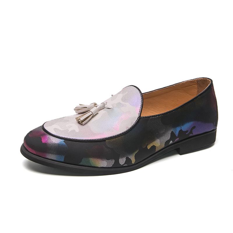 Men’s New Fashion Leather Slip-On Loafers 39