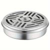 Stainless Steel Mosquito Coil Holder-Fireproof & Heat Resistant Tray for Safe Indoor/Outdoor Use,Home Office Apartment Essential