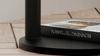Round Loft Side Table With Shelf 30X30X80 Cm Metal Black
