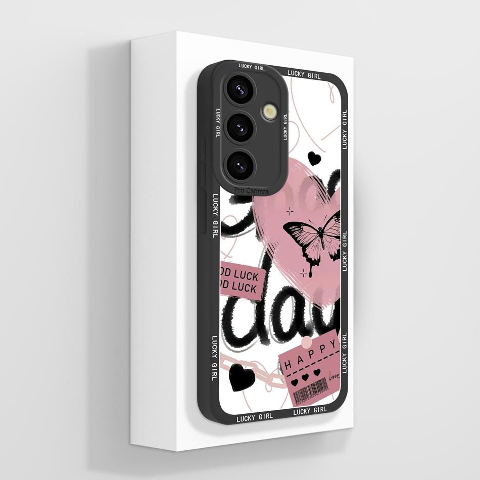 For Samsung Galaxy S25 Plus Ultra Case Cute Panda Premium Liquid Silicone Back Cover For Samsung S 25 Full Protection Soft Funda