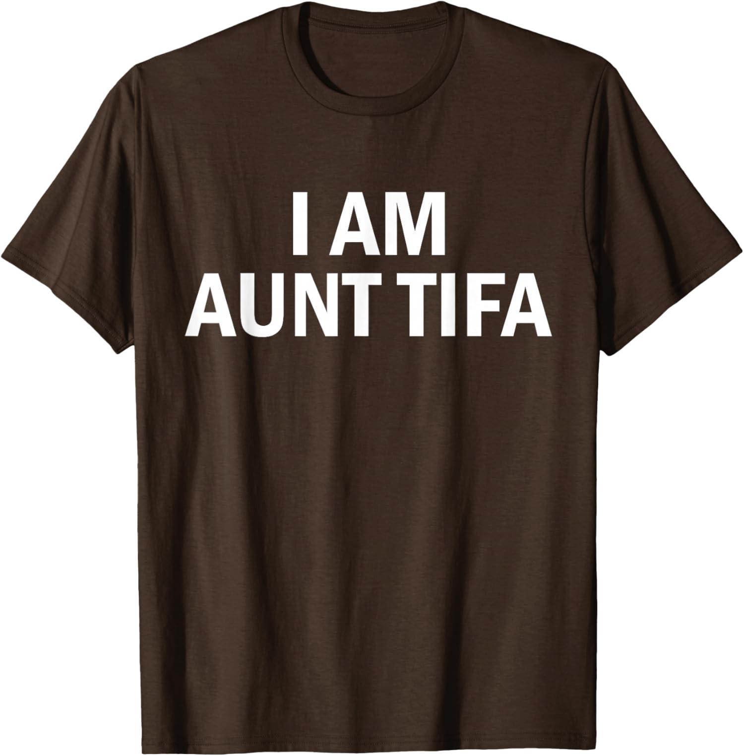 Je suis tante Tifa tante Tifa dr?le tante Tifa Design T-Shirt unisexe S