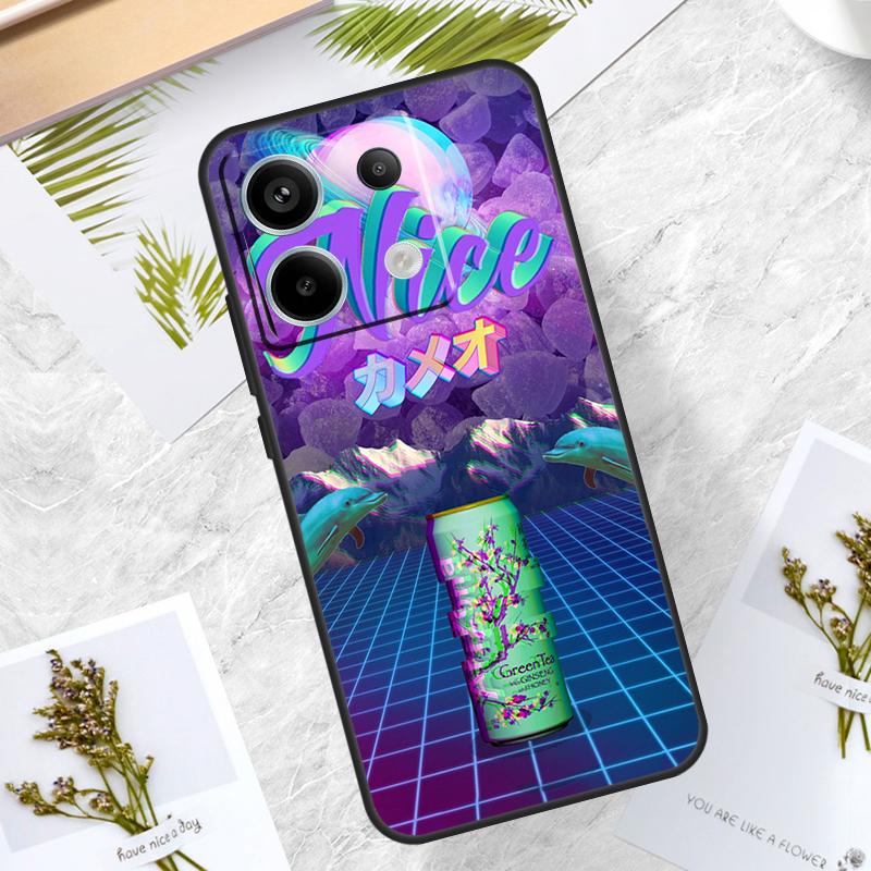 

Vaporwave Art Case For Xiaomi Redmi Note 14 13 12 11 10 9 15 Pro Plus Redmi 15 10C 12C 13C 14C 15C Cover Redmi 14C