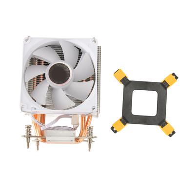 9CM CPU Cooler 6 Copper Heat Pipes Colorful Lighting Effects Quiet 3pin Computer CPU Cooling Fans