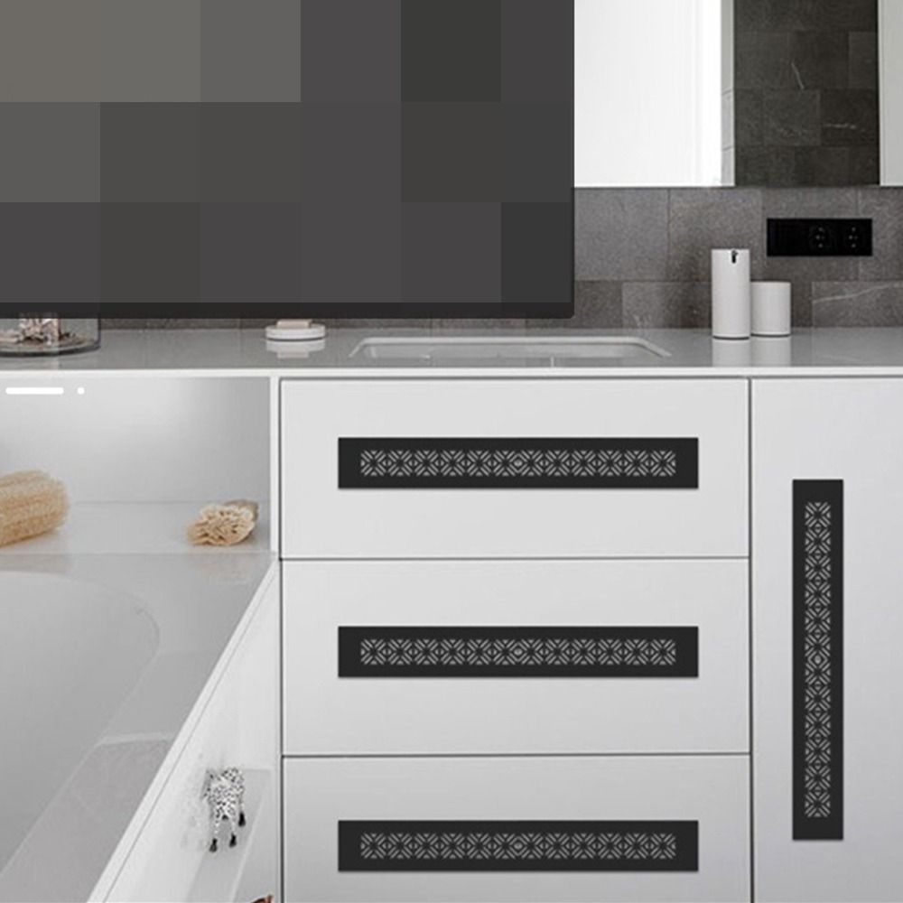 Rectangle Air Vent Decor Aluminum Alloy Ventilator Grille Cover  Closet Shoe Wardrobe Accessories