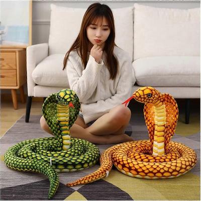 Peluche Serpente Grande Giocattolo Morbido Gigante Peluche Serpente Morbido Giocattolo di Peluche Ideale Per Comfort Coccole Aiuto per Dormire 80cm_c24070316
