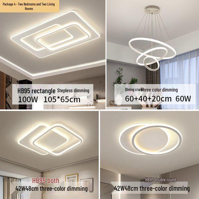 Nordic LED Ceiling Light for Living Room, Dining Room, Bedroom - Modern Home Lighting Collection