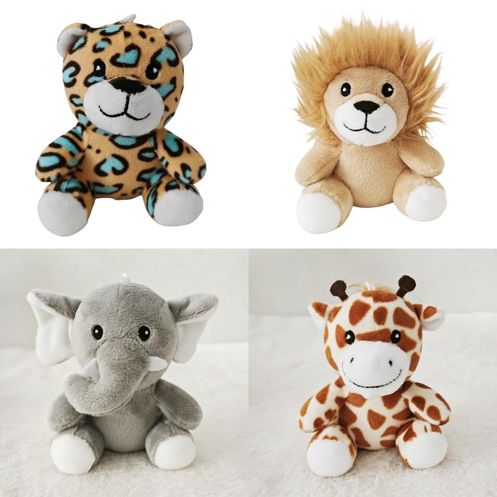 Jungle Animal Lion Tiger Giraffe Stuffed Toy Wholesale Stock