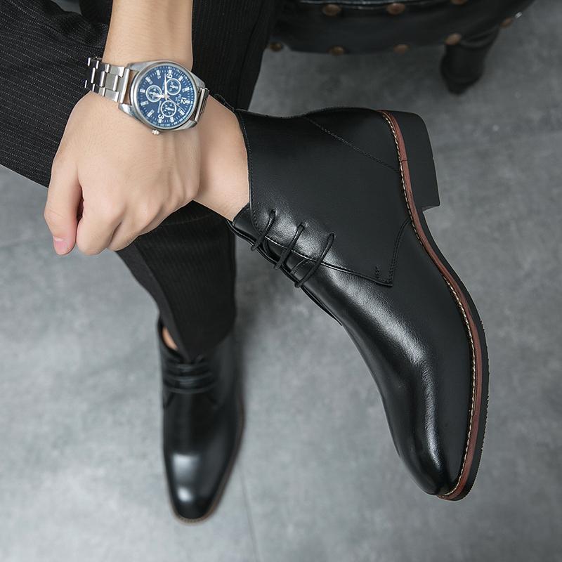 Мужские повседневные ботинки для мотоциклистов — фото 18