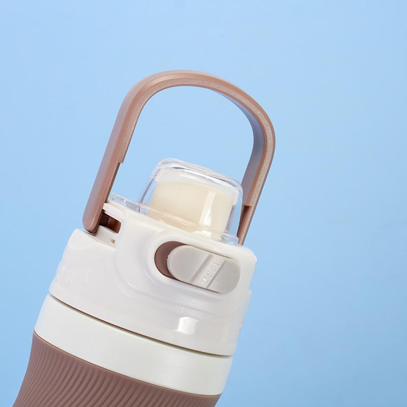 Portable 316 Stainless Steel Thermos Outdoor Portable Bouncing Direct Drinking Sports Kettle Mountaineering Travel Pot