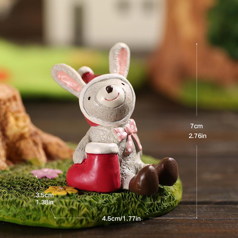 Creative ZAKKA Christmas Decor: Home Goods, Dolls, Figurines, Micro Landscape Ornaments, and Christmas Tree Decorations