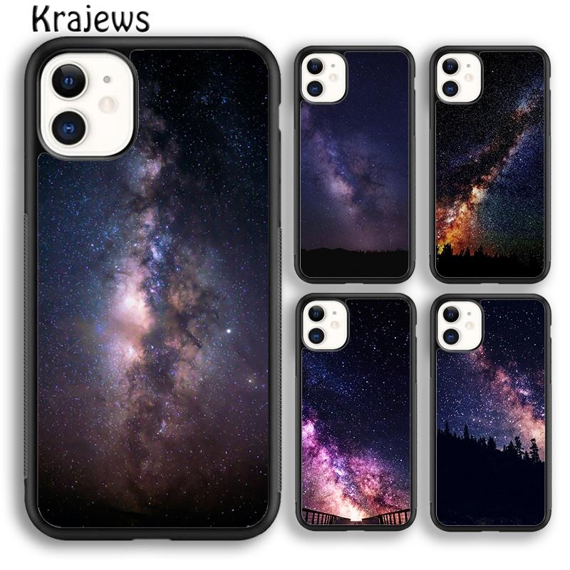 Krajews Starry Night Sky Stars Child Phone Case Cover For iPhone 17 Air 16 15 14 plus 12 13 pro max Fundas