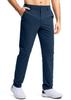 2026 Men's Mid-Waist Stretch Golf Pants - Quick-Drying, Lightweight, Plus Size, Straight Leg, Solid Color