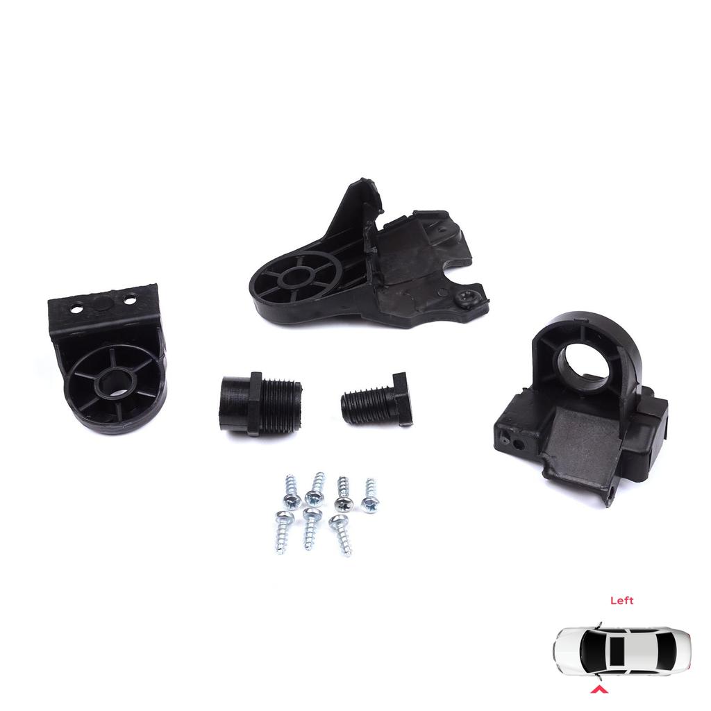 BHL580-1 Headlight Holder Mount Repair Bracket Tab Set Left Side for Mercedes C Class W205 C205 S205 A205 2013-2023 A2058200514