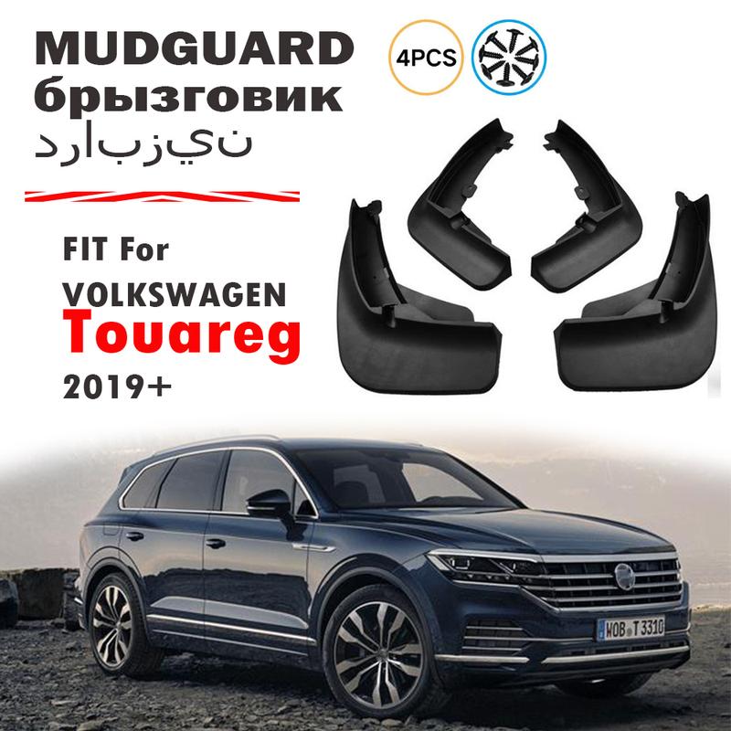 Per Volkswagen VW Touareg Parafango Parafanghi Paraspruzzi Protezioni Paraspruzzi Accessori Auto 4pz 2024+
