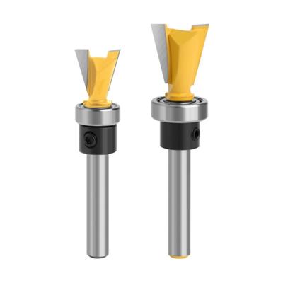 Woodworking Router Bit 1/4 Shank Dovetail Design Multiple Dimension Cutting Tool Suitable For Enhancing Cutting Accuracy