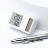 Thermometers Hygrometer Solar Powered Desktop Temperature Humidity Meter Gauge with LCD Display for Baby Room Office