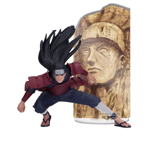 Banpresto Hashirama Senju Naruto Shippuden Collector Action Figure - Spectacle Panel 8cm - BP28554P Multicolor Perfect for Anime Fans