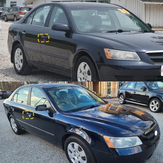 For 06-10 Hyundai Sonata Front Passenger Right Outside Exterior Side Door Handle