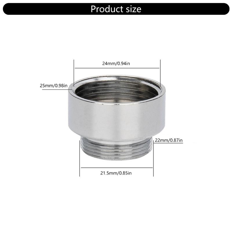 20 Stück männliche und weibliche Spülbecken-Wasserhahn-Adapter Gewindeverbindungen für Küchenspülbecken-Belüfter und Gartenschläuche Anschluss