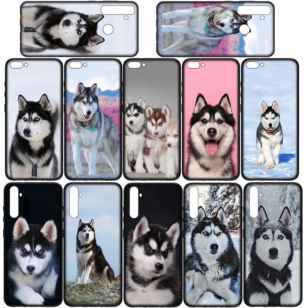 Bella Copertina per Telefono Divertente con Cane Husky per Samsung Galaxy S25 Pro S23 S22 S24 FE Ultra S10 Plus A05 A06 A15 A16 A26 A35 A36 Custodia