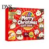 Stress Relief Gifts for Students Dumplings Squeeze Toy Advent Calendar Box, 24-Day Christmas Countdown with Mini Box Sensory Fidgets, Bun Holiday Gift