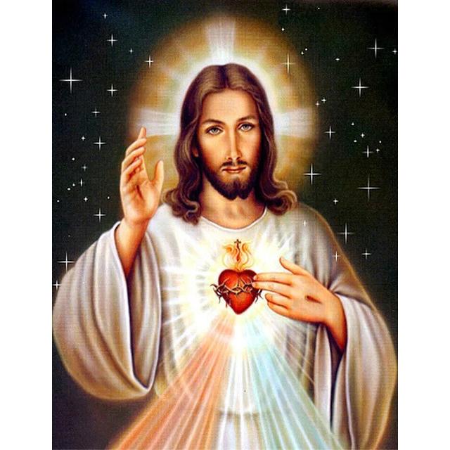 Diamond Painting Jesus Religious 5d Diy Needlework Embroidery Sale Icon Portrait Gift Rhinestones Handmade Home Decor