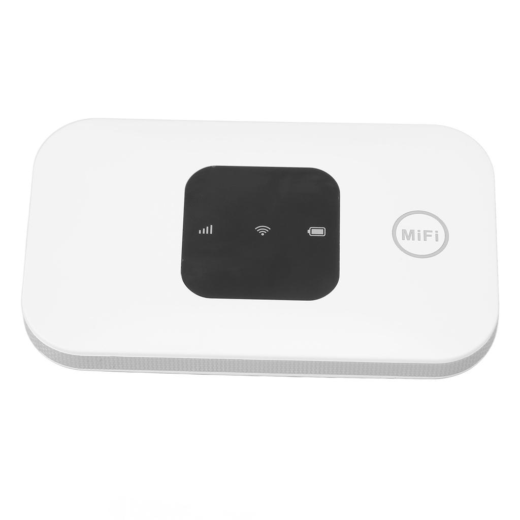 4G WiFi Router Micro SIM Card Slot 150Mbps 10 Users Capacity 2100mAh Plug and Play Mobile WiFi Hotspot for Europe Asia