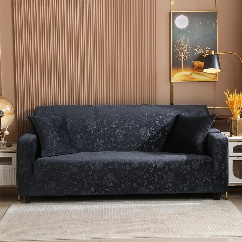 

Толстый жаккардовый чехол для дивана для гостиной, эластичный чехол для дивана на 1/2/3/4 места S（90-140CM）