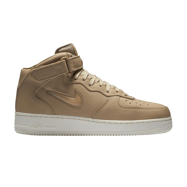 

Мужские кроссовки Nike Air Force 1 Mid PRM Jewel Tan Mushroom Mushroom-Sail 941913-200