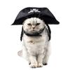 Halloween Dog Headwear Adjustable Pet Pirate Hat Soft Breathable Cat Spider Hat Pet Witch Hat Cat Wizard Hat Halloween Party