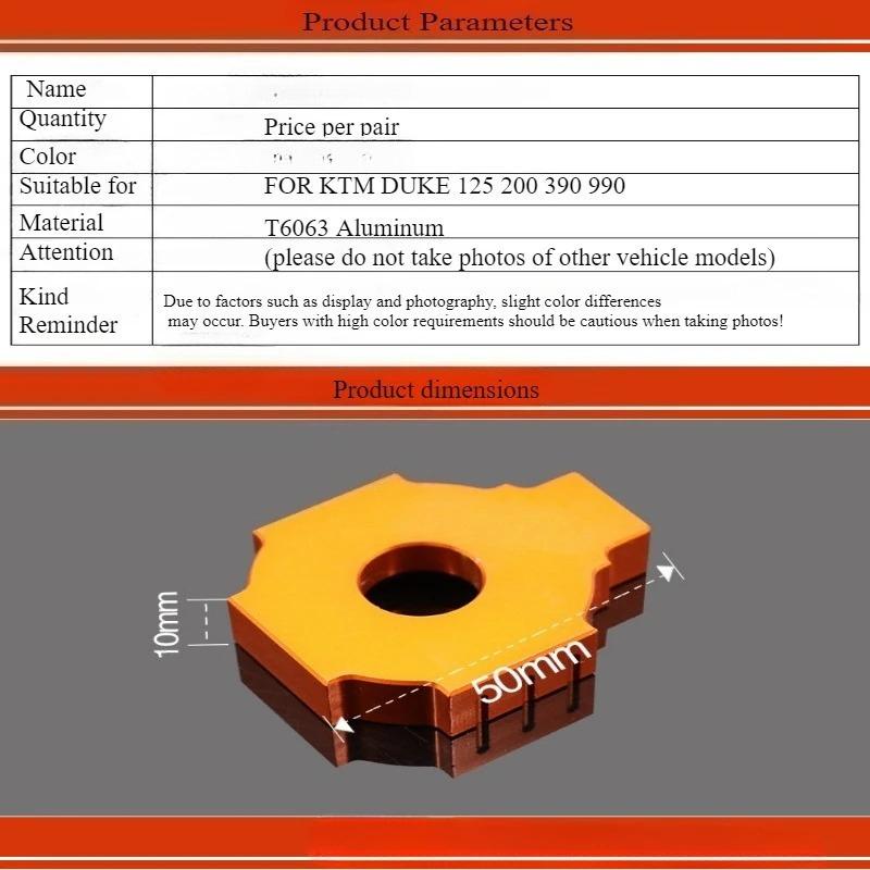 Motorcycle Parts Adjuster Tensioner Chain Adjustment Block Slider FOR KTM DUKE200 390 990 Rear Fork Adjuster Screw