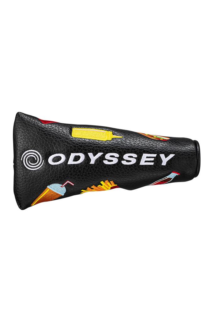 Odyssey Putter Headcover F BLADE USA BLK 26 Pin Schwarz Unisex (Putter Headcover, Typ)