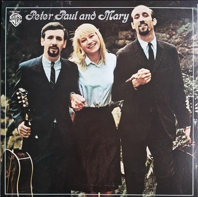 LP Record PETER PAUL  MARY  Peter Paul And Mary FCPA1057 WARNER BROS 1978 Japan CountryFolk Used