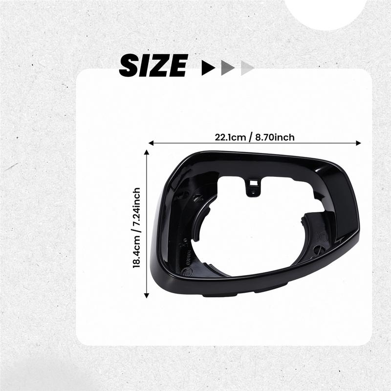 Декоративная накладка-рамка на зеркало заднего вида для Land Rover Discovery 4/5 Range Rover Sport/Executive Edition 2014- Левая сторона-A51K