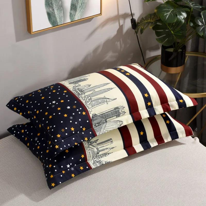 

Приятные для кожи наволочки с начесом Пара высококачественных больших одинарных двойных наволочек высокой плотности