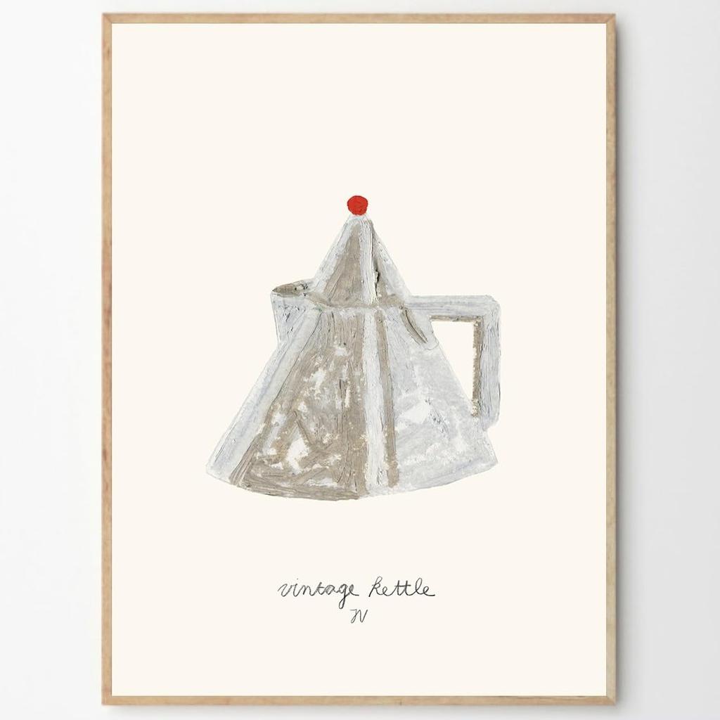 THE POSTER CLUB Vintage Kettle Isabelle Vandeplassche 50×70cm