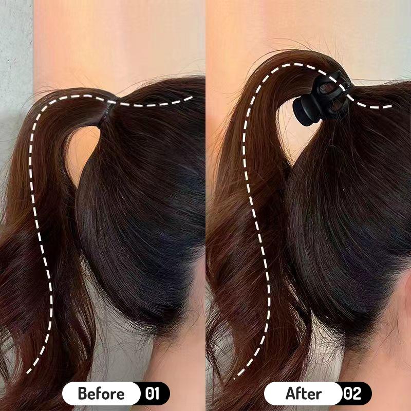 5Pcs Hight Ponytail Fixed Artifact Grab Clips Hairpin Barrettes Women Girl Accessories Headwear Anti-Sagging Hair Claw