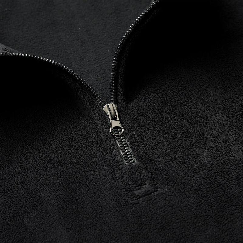 XueZhongFei Men's Stand-Collar Fleece Sweatshirt