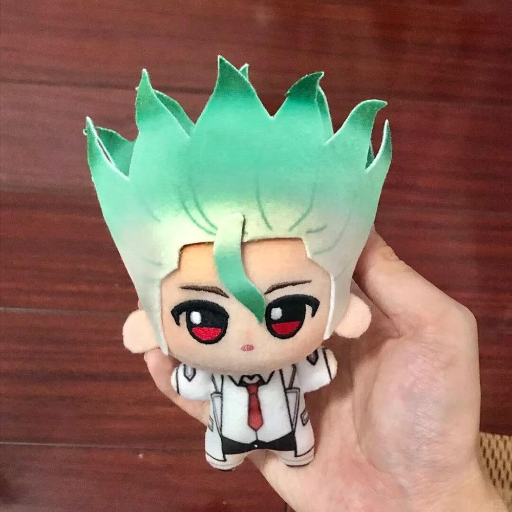 10cm Nanami Sai Plüschpuppen Anhänger Anime Stein Cosplay Ishigami Senku Plüschtier Baumwolle Ryusui Nanami Kuschelpuppe Weihnachtsgeschenk