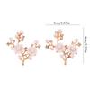 2Pcs Alloy Branch Flower Accessories Antiquity Hairpin Clothing Hair Accessories Diy Material